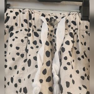 Charlotte Russe Black and White Patterned Shorts